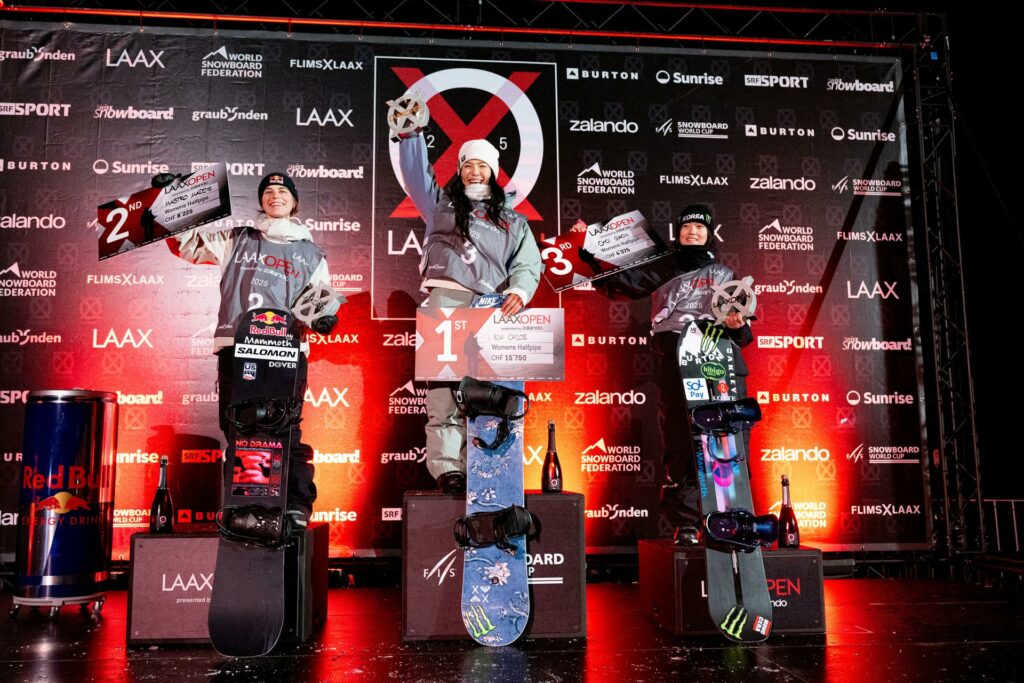 Das Nachtfinale als einer der vielen Programm Punkte des LAAX OPEN